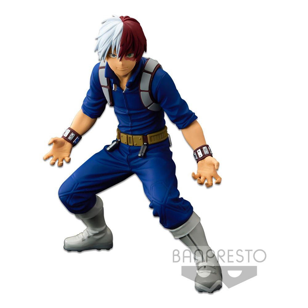 My Hero Academia Colosseum Modeling Academy Super Master Stars Piece Statue Shoto Todoroki 21 cm - Smalltinytoystore