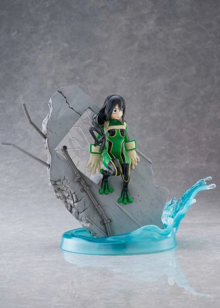 My Hero Academia Dressta PVC Statue Tsuyu Asui 22 cm - Smalltinytoystore