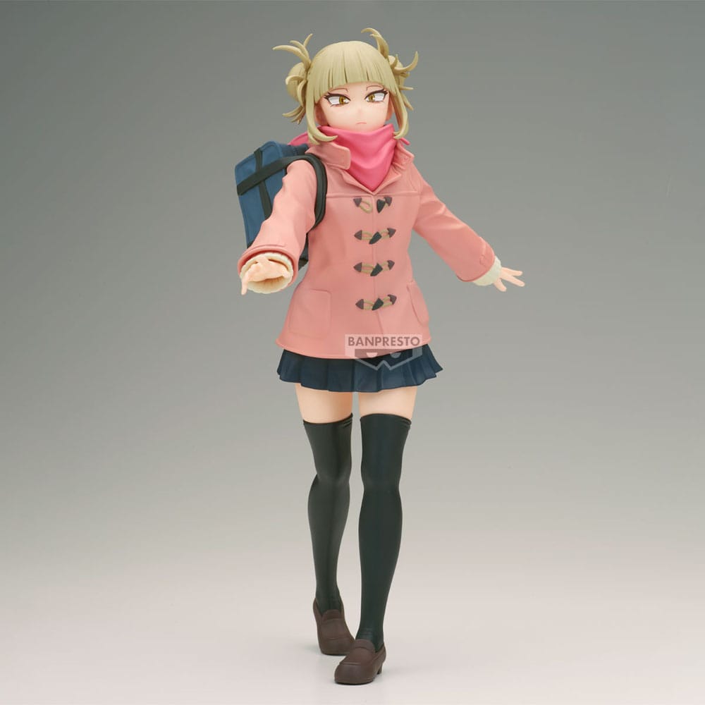 My Hero Academia Glitter & Glamours PVC Statue Himiko Toga Version duffel coat 22 cm - Smalltinytoystore