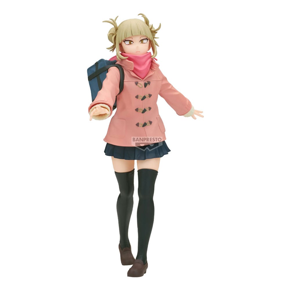 My Hero Academia Glitter & Glamours PVC Statue Himiko Toga Version duffel coat 22 cm - Smalltinytoystore