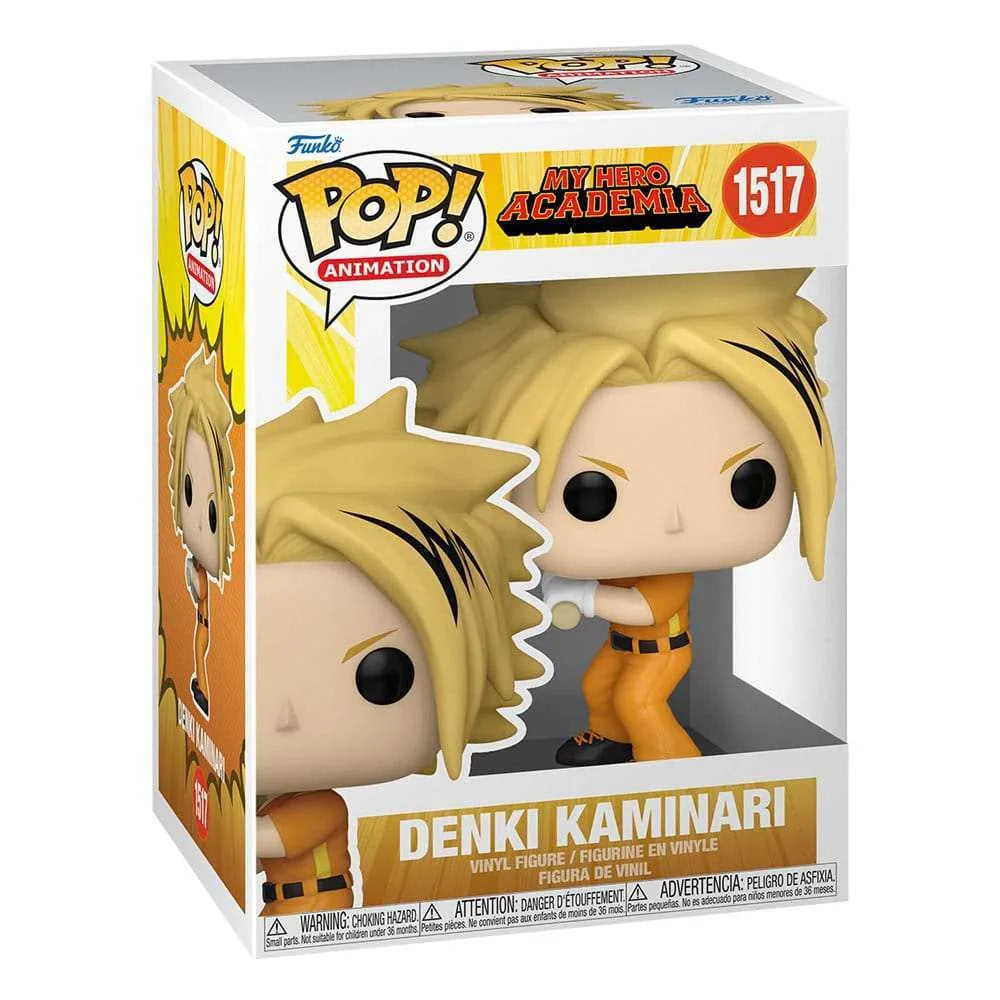 My Hero Academia - Hero League Baseball POP! Animation Vinyl Figur Denki 9 cm - Smalltinytoystore