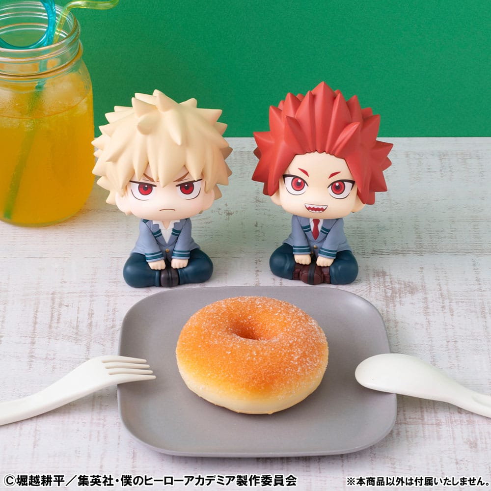 My Hero Academia Look Up PVC Statue Eijiro Kirishima & Shoto Aizawa (with gift) 11 cm - Smalltinytoystore