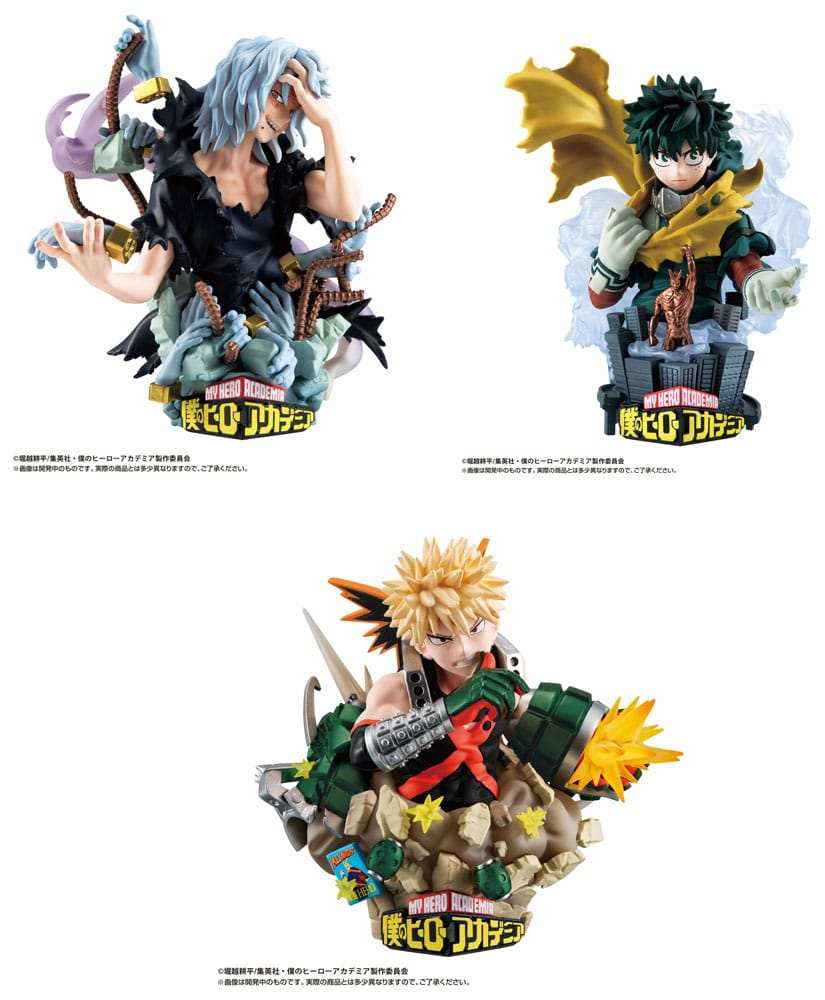 My Hero Academia Petitrama EX Series Sammelfiguren 3er-Pack Type-Decision Set 9 cm - Smalltinytoystore
