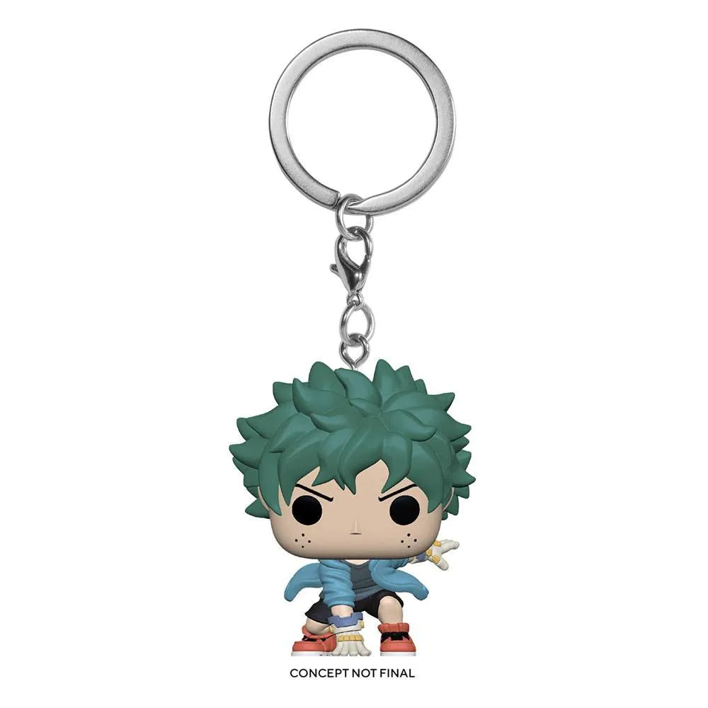 My Hero Academia Pocket POP! Vinyl Schlüsselanhänger 4 cm Deku w/ Gloves Display (12) - Smalltinytoystore
