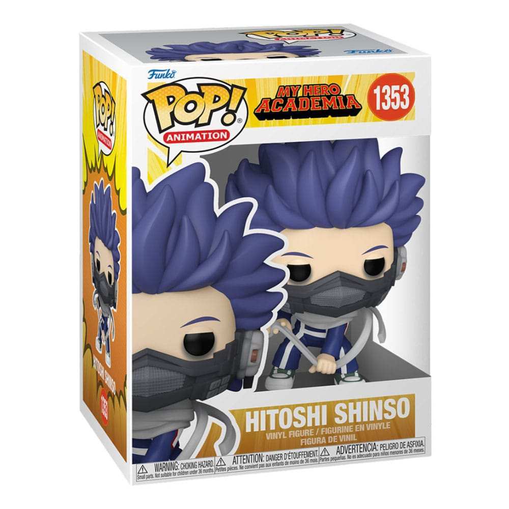 My Hero Academia POP! Animation Vinyl Figuren Hitoshi 9 cm Sortiment (6) - Smalltinytoystore