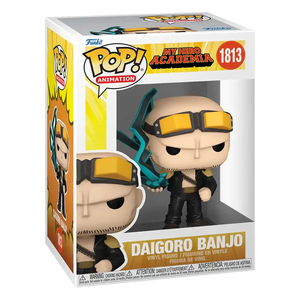 My Hero Academia POP! Movies Vinyl Figur Daigoro Banjo(BkWhp) Exclusive 9 cm - Smalltinytoystore