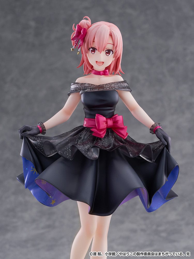 My Youth Romantic Comedy Is Wrong As I Expected. PVC Statue 1/7 Final Yui Yuigahama Starry Dress Ver. 26 cm - Smalltinytoystore