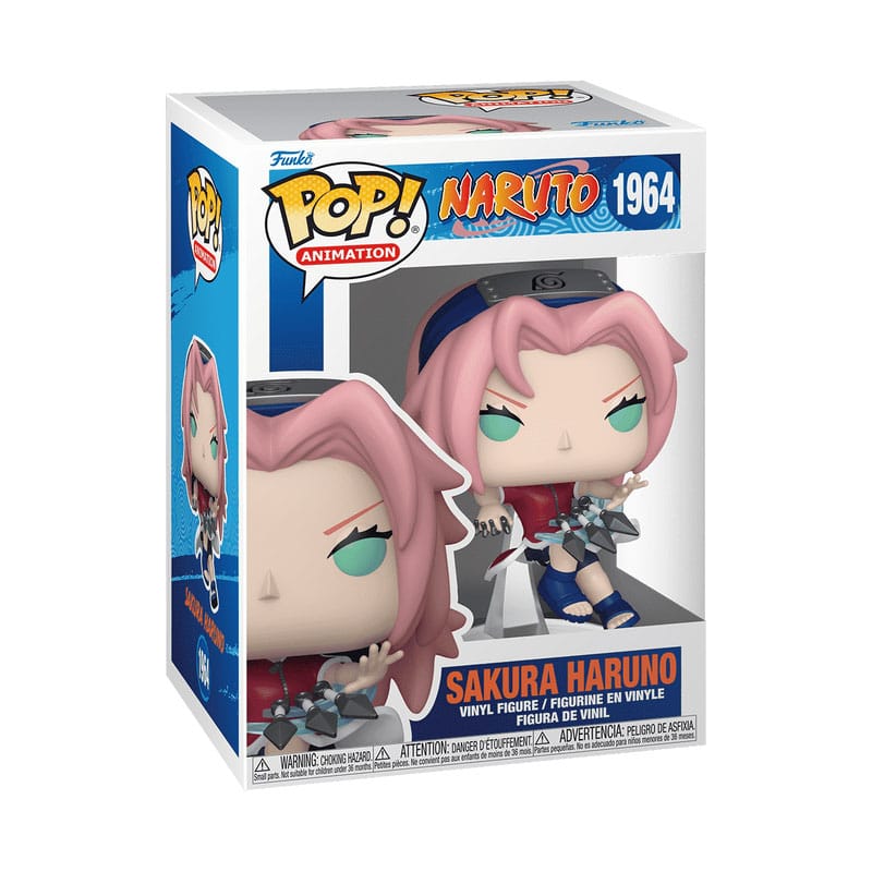 Naruto Classic Pop! Animation Vinyl Figur Sakura 9 cm - Smalltinytoystore