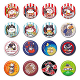 Naruto Mega Cat Project Nyaruto! Metall Ansteck-Buttons 5 cm Sortiment (16) - Smalltinytoystore