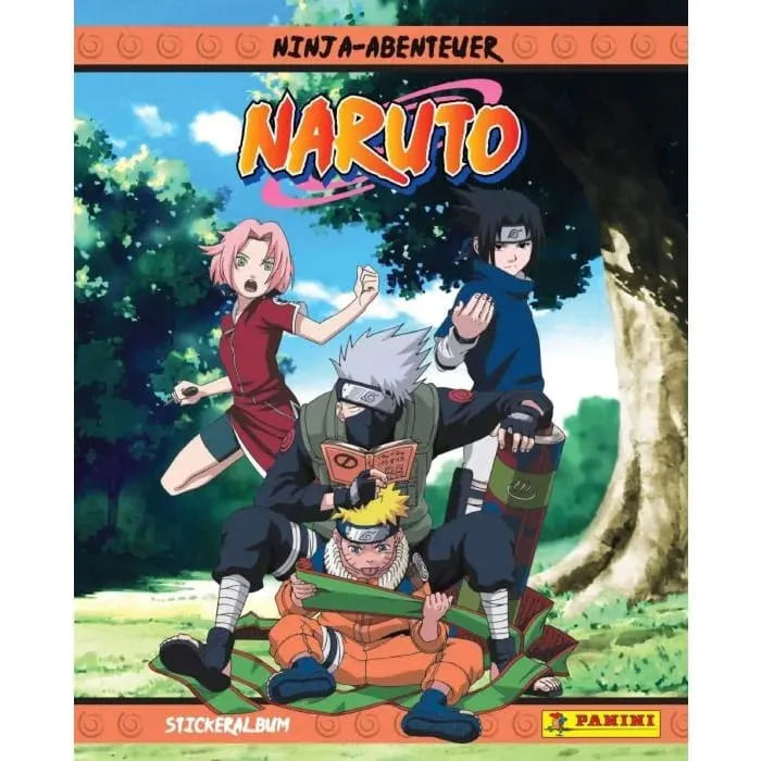 Naruto Ninja-Abenteuer Sticker Collection Sticker Album *Deutsche Version* - Smalltinytoystore