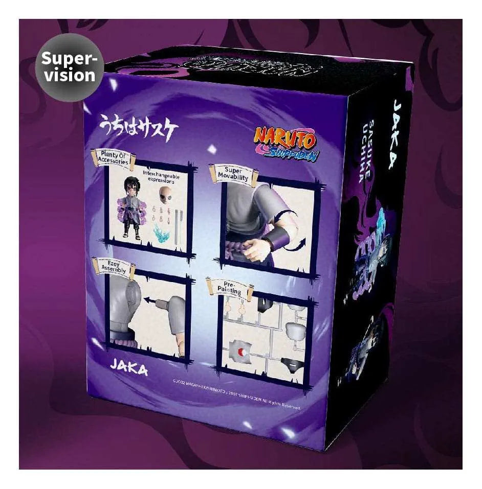 Naruto Plastic Model Kit Sasuke Uchiha 12 cm - Smalltinytoystore