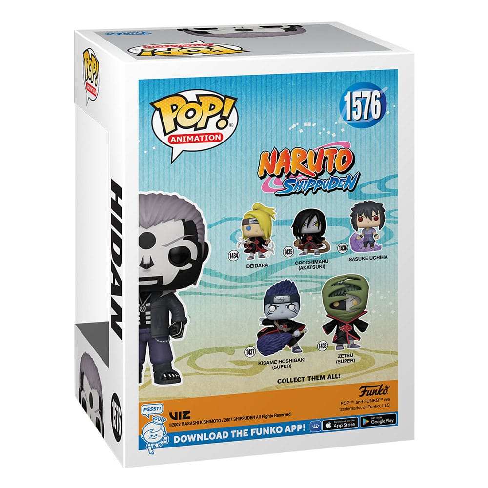 Naruto Pop! Animation Vinyl Figur Hidan w/jacket Exclusive Edition 9 cm - Smalltinytoystore