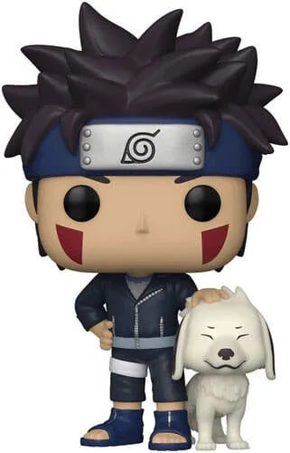Naruto POP! Animation Vinyl Figur Kiba w/Akamaru 9 cm - Smalltinytoystore