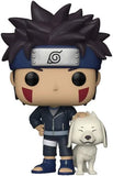 Naruto POP! Animation Vinyl Figur Kiba w/Akamaru 9 cm - Smalltinytoystore