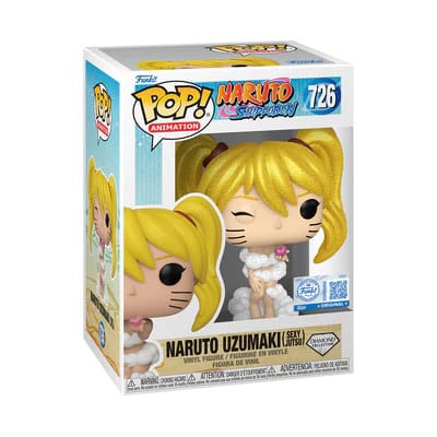 Naruto Pop! Animation Vinyl Figur Naruto(Sexy Jutsu) Diamond Collection heo Exclusive Edition 9 cm - Smalltinytoystore