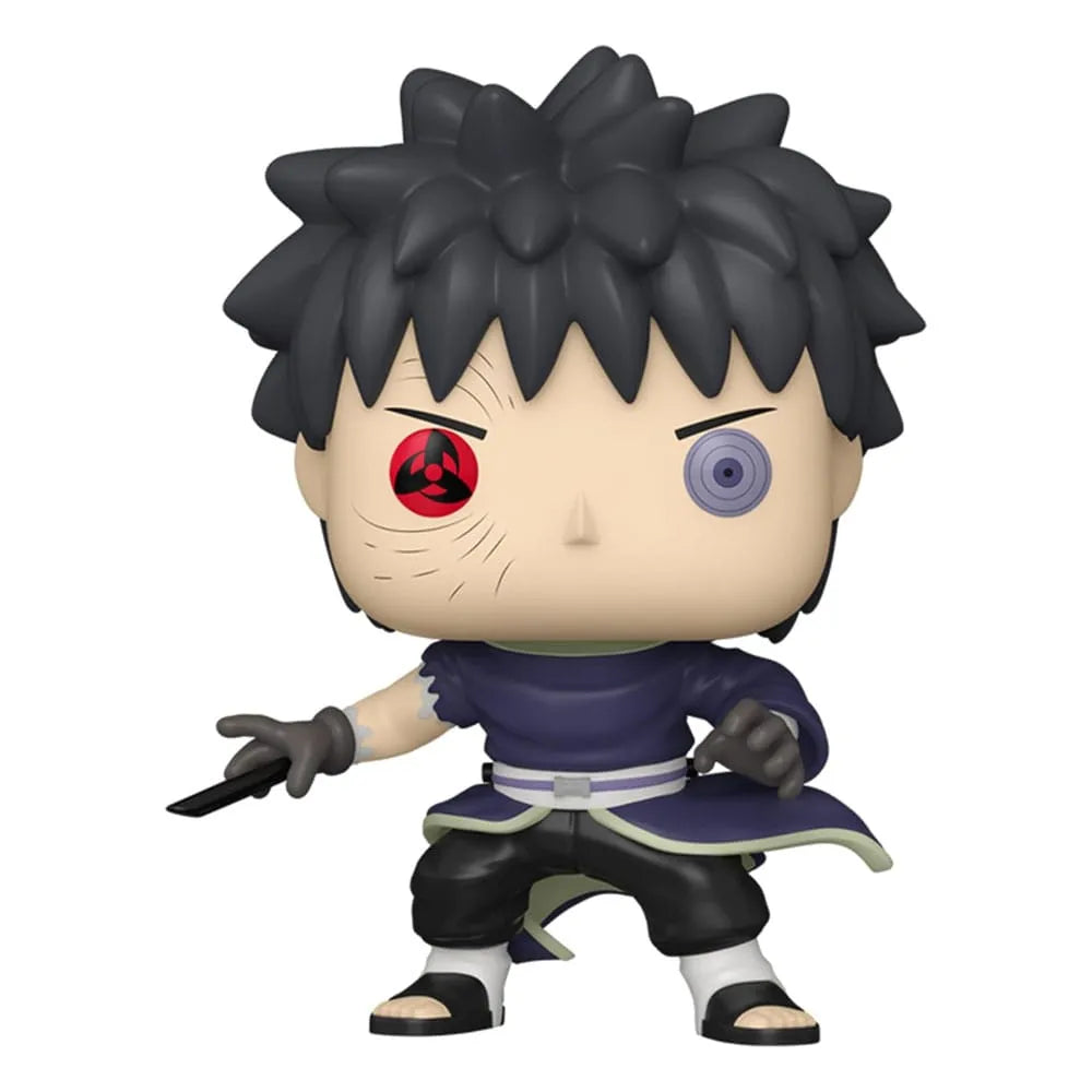 Naruto Pop! Animation Vinyl Figur Obito Uchiha 9 cm - Smalltinytoystore