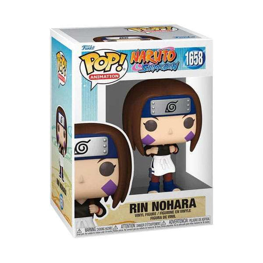 Naruto Pop! Animation Vinyl Figur Rin Nohara 9 cm - Smalltinytoystore