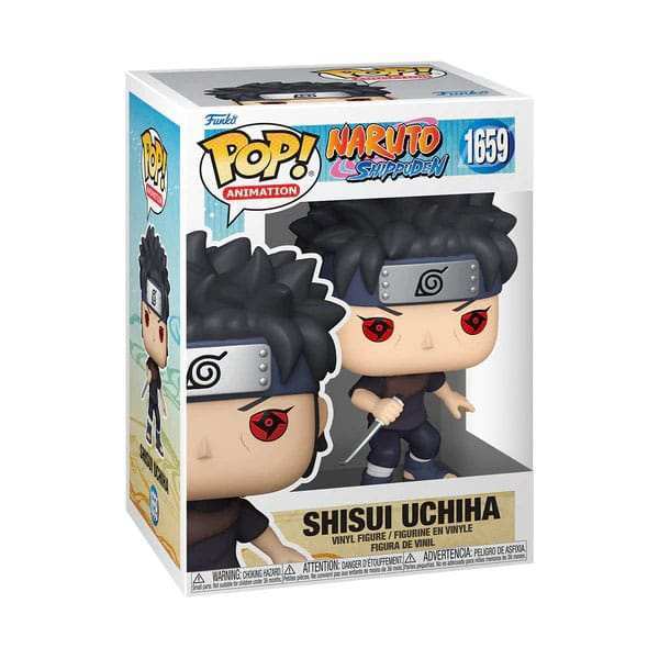 Naruto Pop! Animation Vinyl Figur Shisui Uchiha 9 cm - Smalltinytoystore