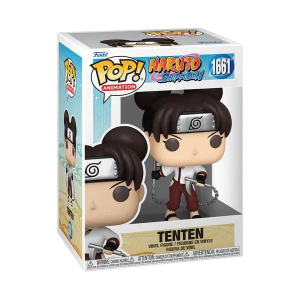 Naruto Pop! Animation Vinyl Figur Tenten 9 cm - Smalltinytoystore