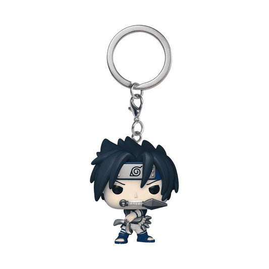 Naruto POP! Vinyl Schlüsselanhänger 4 cm Classic- Sasuke Display (12) - Smalltinytoystore