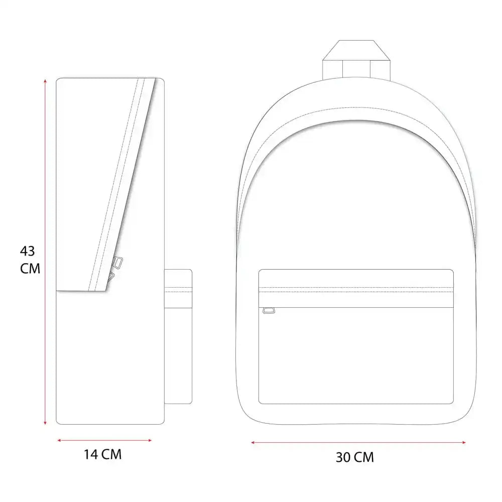 Naruto Rucksack Let's Move 43 cm - Smalltinytoystore