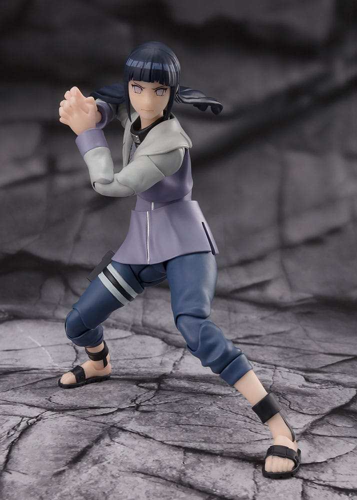 Naruto S.H.Figuarts Actionfigur Hinata Hyuga Virtuous Byakugan 13 cm - Smalltinytoystore
