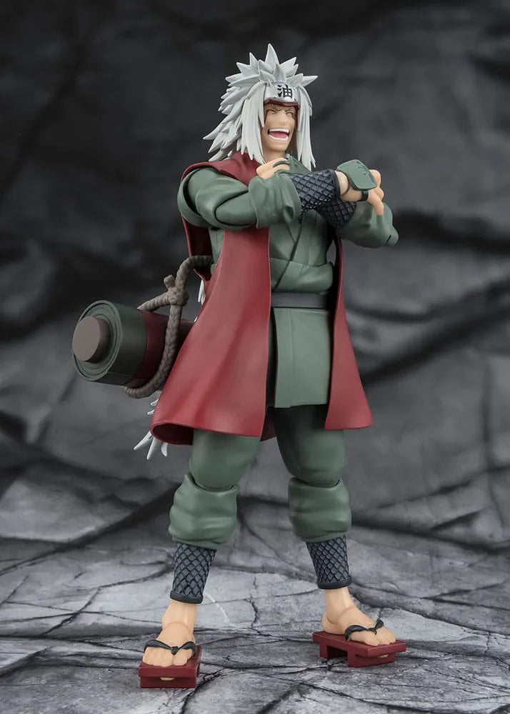 Naruto S.H.Figuarts Actionfigur Jiraiya Hidden Leaf Heroic Master Sage (Sage Mode Set) 17 cm - Smalltinytoystore