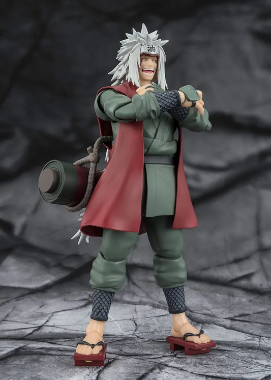 Naruto S.H.Figuarts Actionfigur Jiraiya Hidden Leaf Heroic Master Sage (Sage Mode Set) 17 cm - Smalltinytoystore