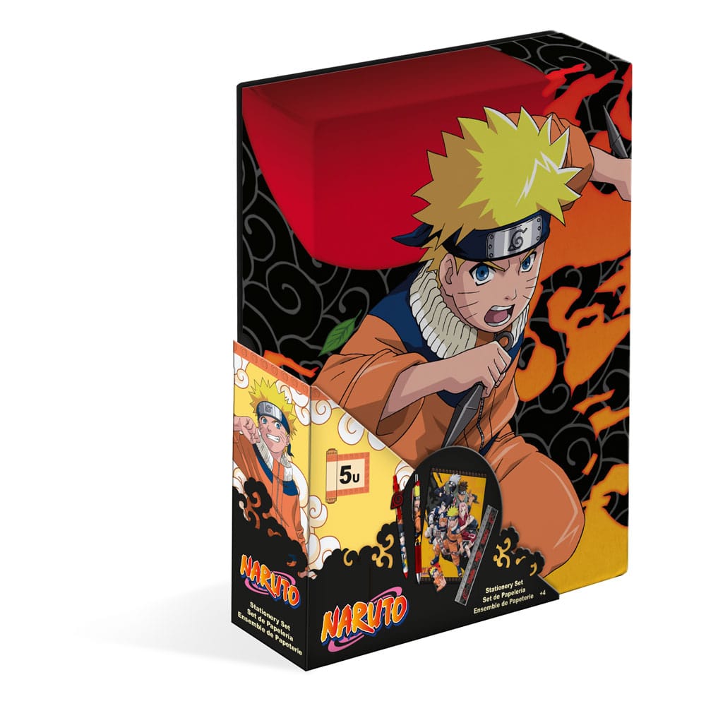 Naruto Schreibwaren-Set Deluxe - Smalltinytoystore