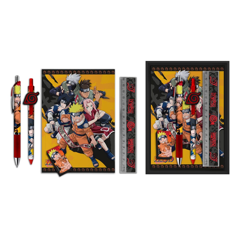Naruto Schreibwaren-Set Deluxe - Smalltinytoystore