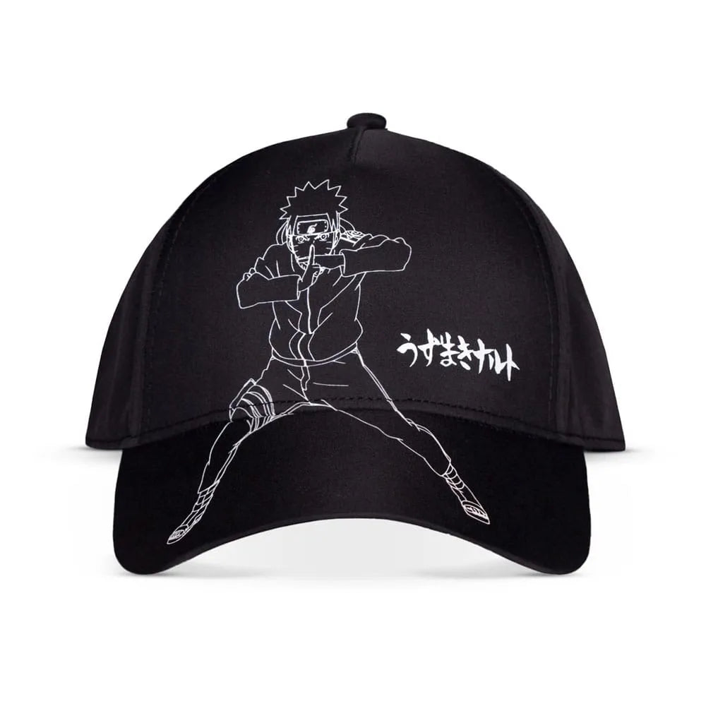 Naruto Shippuden Baseball Cap Naruto Black & White - Smalltinytoystore