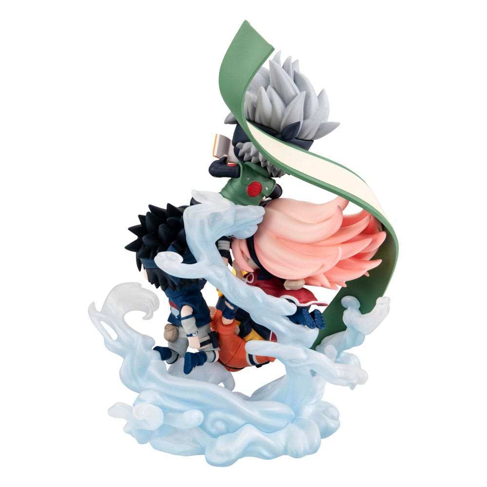 Naruto Shippuden FigUnity PVC Mini-Statue Gather here, Team 7 13 cm - Smalltinytoystore