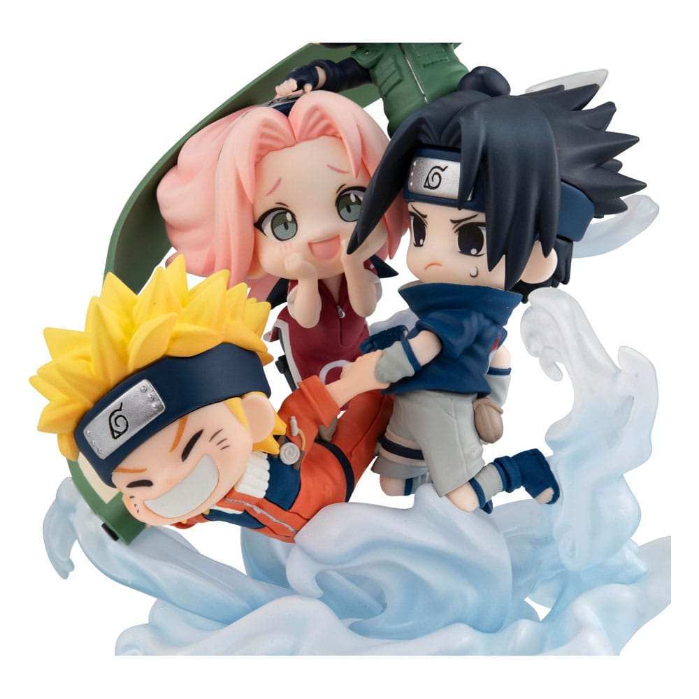 Naruto Shippuden FigUnity PVC Mini-Statue Gather here, Team 7 13 cm - Smalltinytoystore
