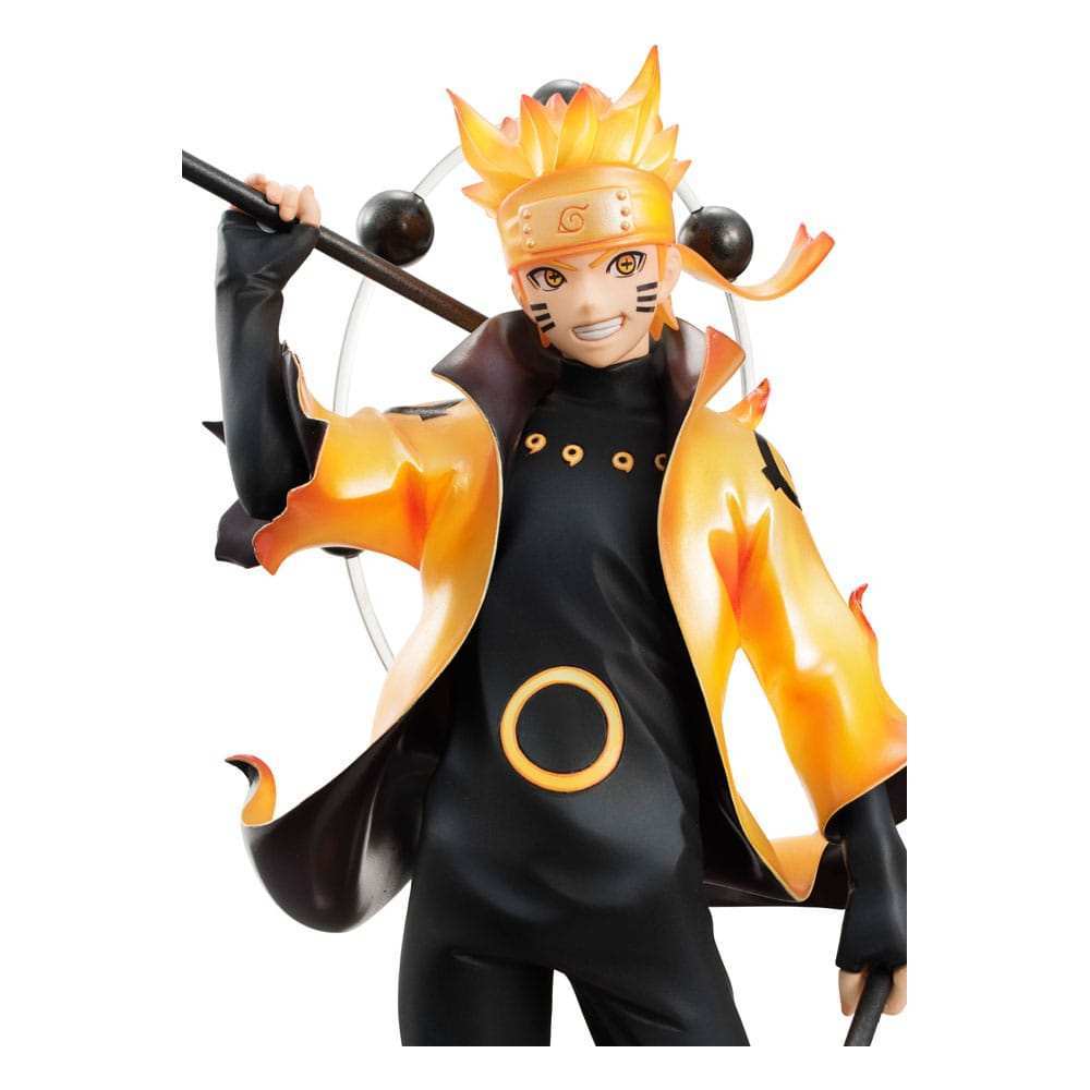 Naruto Shippuden G.E.M. Serie PVC Statue Naruto Uzumaki Six Paths Sage Mode 15th Anniversary Ver. 22 cm - Smalltinytoystore