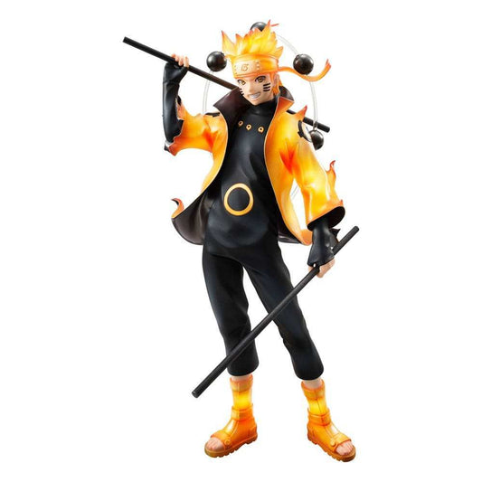 Naruto Shippuden G.E.M. Serie PVC Statue Naruto Uzumaki Six Paths Sage Mode 15th Anniversary Ver. 22 cm - Smalltinytoystore