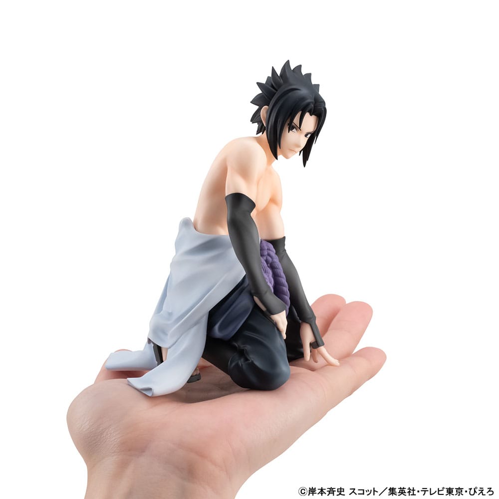 Naruto Shippuden G.E.M. Serie PVC Statue Sasuke Palm Size 12 cm - Smalltinytoystore