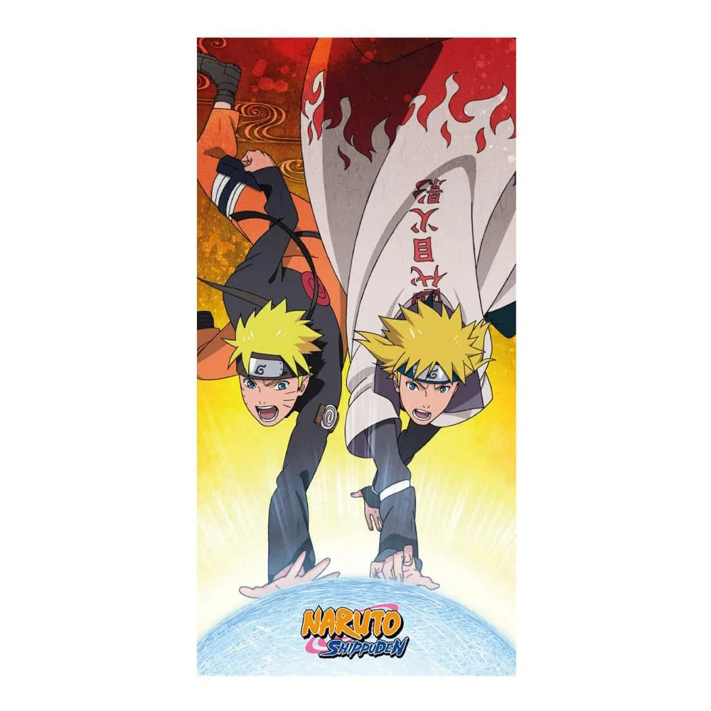 Naruto Shippuden Handtuch Premium Naruto & Minato 70 x 140 cm - Smalltinytoystore