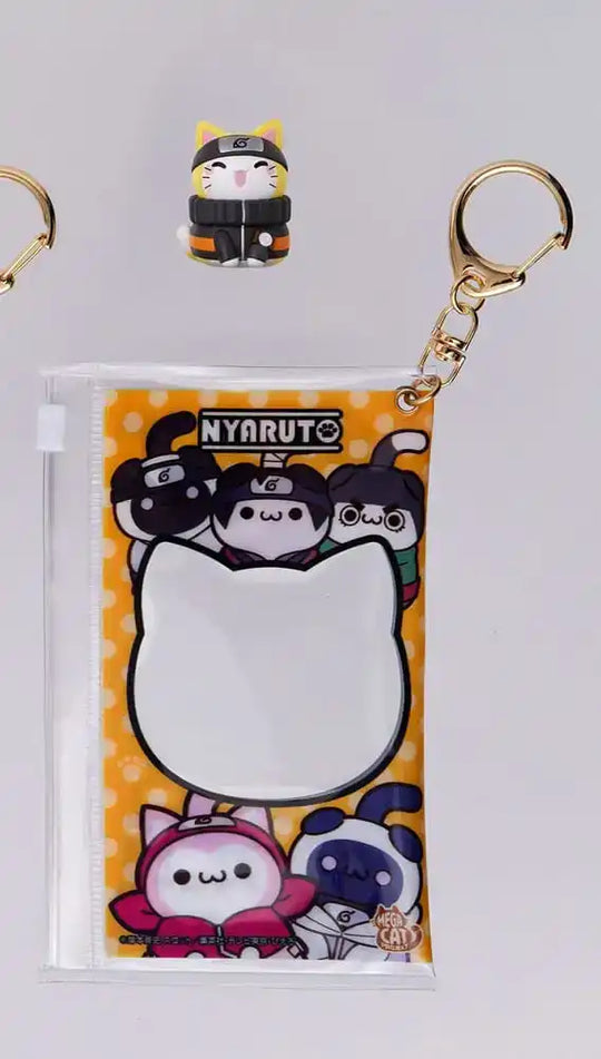 Naruto Shippuden Mega Cat Project Nyaruto Series Sammelfigur mit Tasche Naruto 2025 Limited Edition 7 cm - Smalltinytoystore