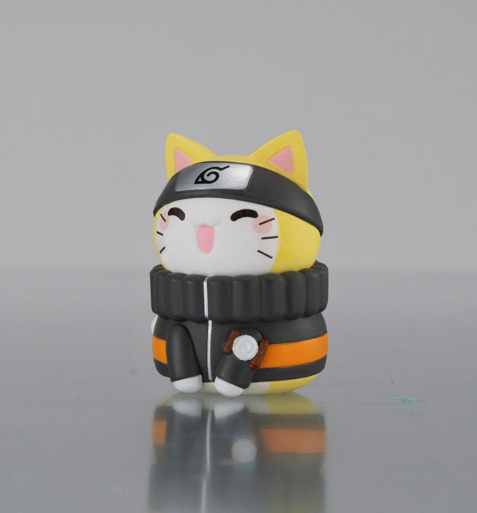 Naruto Shippuden Mega Cat Project Nyaruto Series Sammelfigur mit Tasche Naruto 2025 Limited Edition 7 cm - Smalltinytoystore