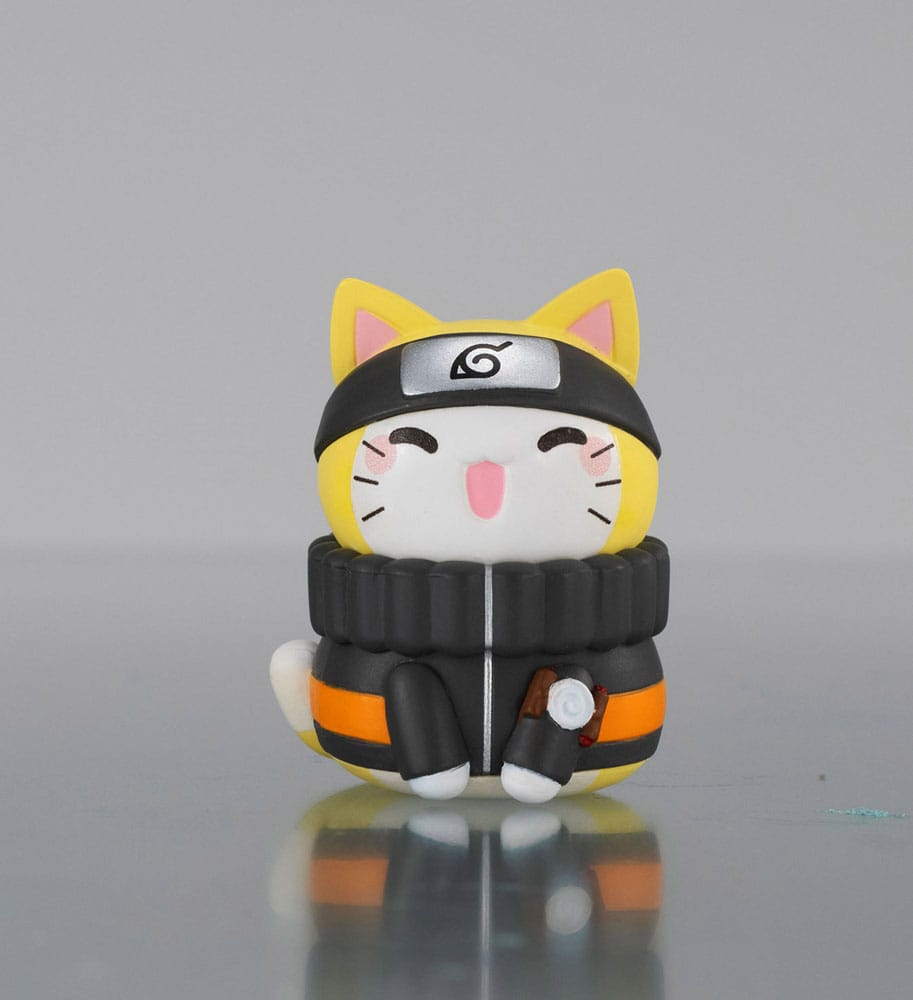 Naruto Shippuden Mega Cat Project Nyaruto Series Sammelfigur mit Tasche Naruto 2025 Limited Edition 7 cm - Smalltinytoystore