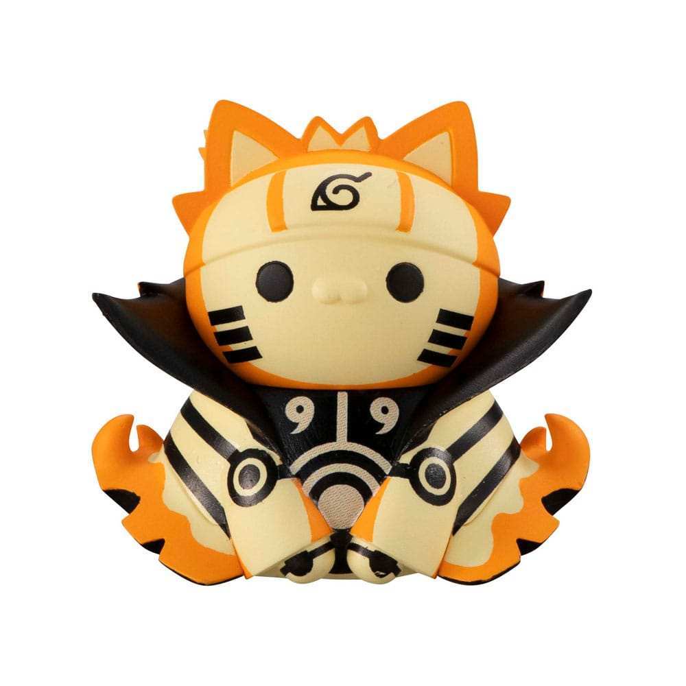 Naruto Shippuden Mega Cat Project Sammelfiguren 3 cm Nyaruto! Ver. Break out! Fourth Great Ninja War Sortiment (8) - Smalltinytoystore