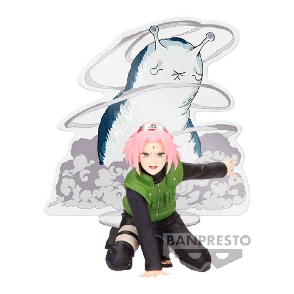 Naruto Shippuden: Panel Spectacle - Sakura Haruno Figure - Smalltinytoystore