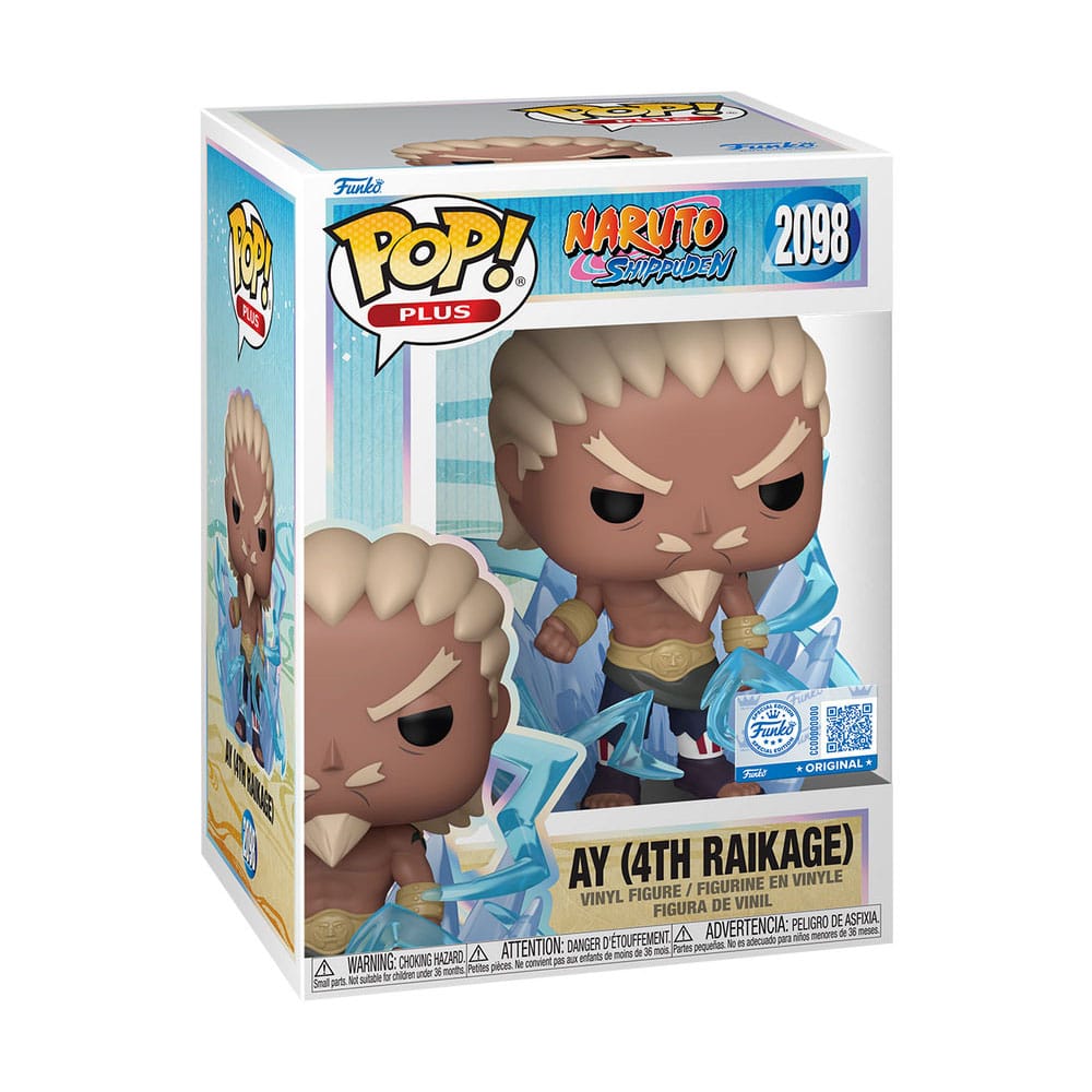 Naruto Shippuden POP! Animation Vinyl Figur A (4th Raikage) w/CH(GW) 9 cm Sortiment (6) - Smalltinytoystore