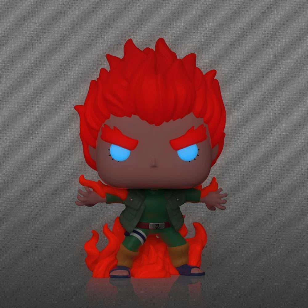Naruto Shippuden POP! Animation Vinyl Figuren Might Guy (Eight Inner Gates) (GW) 9 cm - Smalltinytoystore