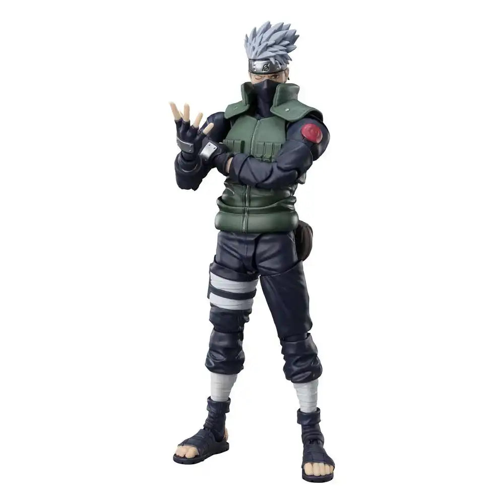 Naruto Shippuden S.H. Figuarts Actionfigur Kakashi Hatake -The famed Sharingan Hero- 16 cm - Smalltinytoystore