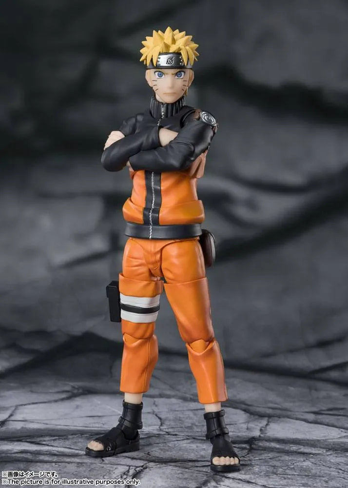 Naruto Shippuden S.H. Figuarts Actionfigur Naruto Uzumaki -The Jinchuuriki entrusted with Hope- 14 cm - Smalltinytoystore
