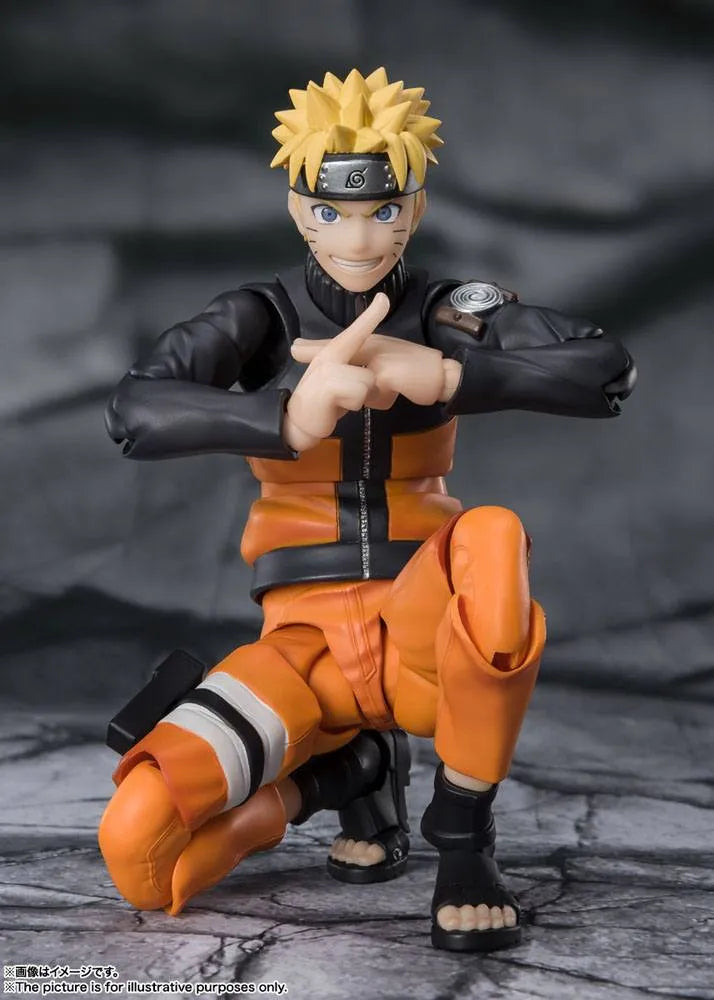 Naruto Shippuden S.H. Figuarts Actionfigur Naruto Uzumaki -The Jinchuuriki entrusted with Hope- 14 cm - Smalltinytoystore