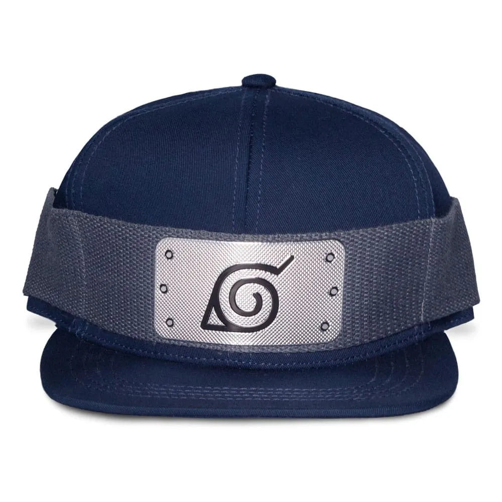 Naruto Shippuden Snapback Cap Logo Blue - Smalltinytoystore