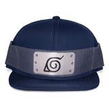 Naruto Shippuden Snapback Cap Logo Blue - Smalltinytoystore