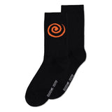 Naruto Shippuden Socken 3er-Pack Sasuke Symbol 43-46 - Smalltinytoystore